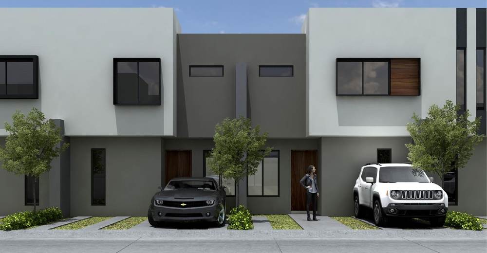 Fachada Casa Tipo A