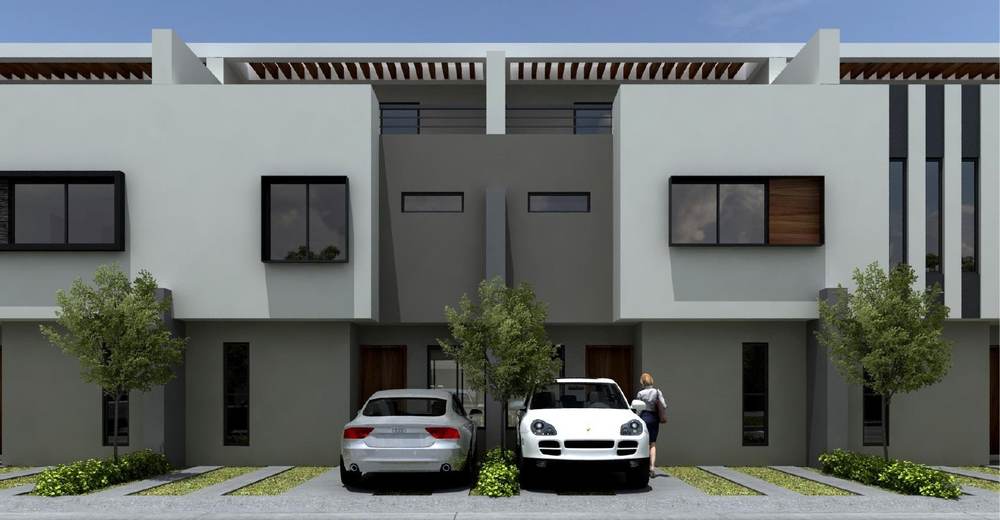 Fachada Casa Tipo B